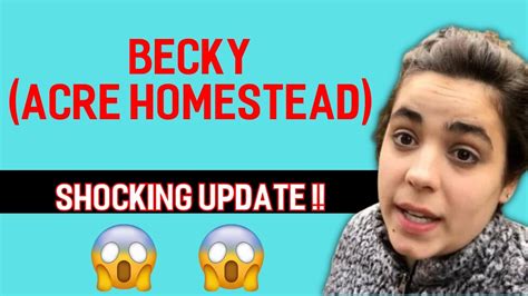 acre homestead youtube|Becky from Acre Homestead: Behind The Farm Gate